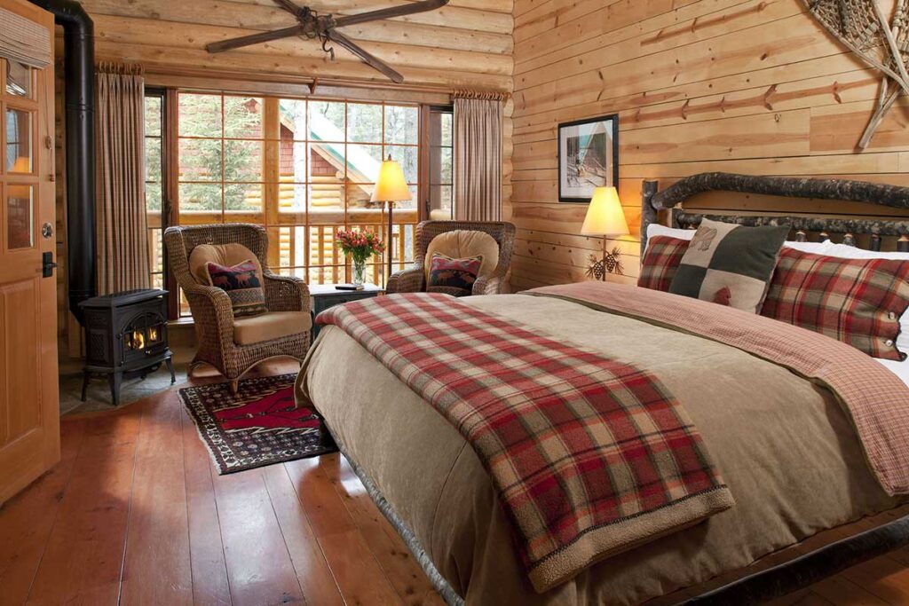 log-cabin-bedroom
